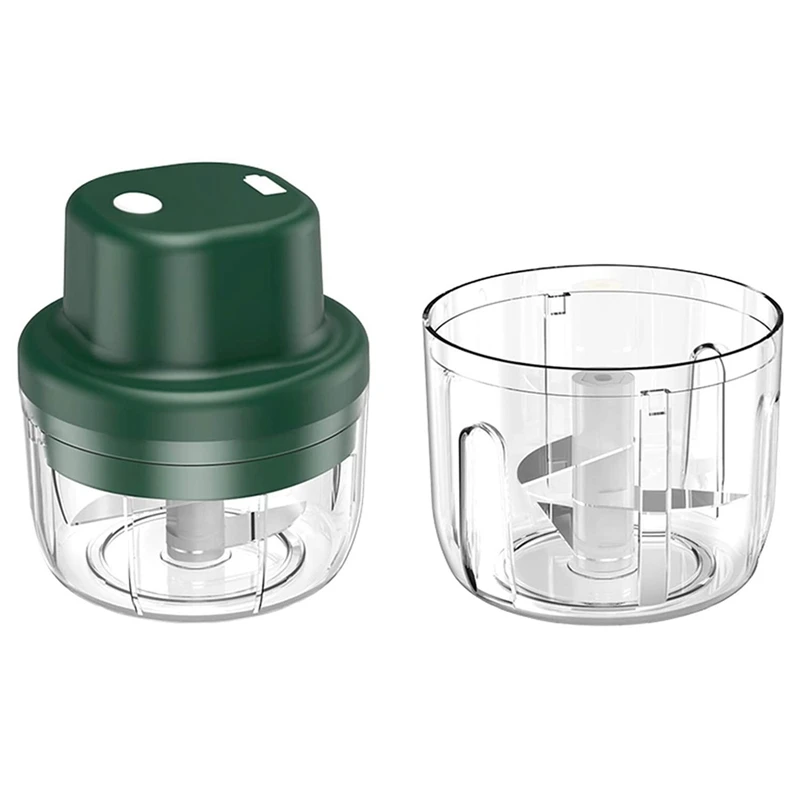 

Electric Chopper With 2 Bowl 150 / 300Ml, Onion Cutter, Vegetable Chopper, Garlic Press Multi Chopper