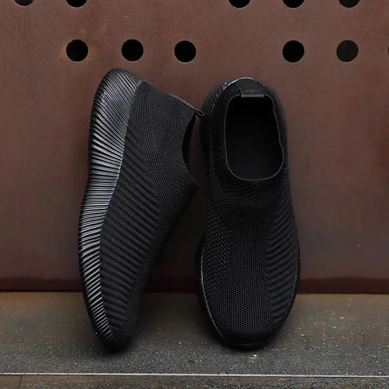 

knitting slip on sports shoes for women sport sneakers for women girl children's sneakers running shoes for women 2022 1229