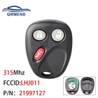 Умный Автомобильный ключ QWMEND для GMC Hummer H2 Chevrolet avalcadillac Escalade 2003-2006, 3 кнопки, 315 МГц, LHJ011
