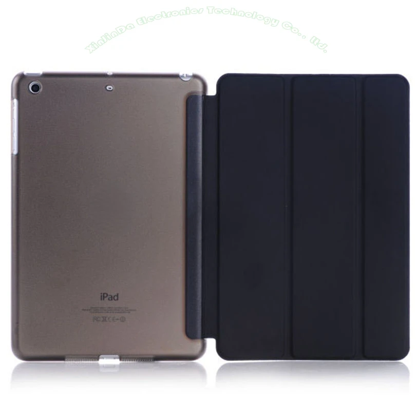 

Factory Direct Selling Cover For 1 2 3 4 5 6 7.9 inch Ultra Slim PU Leather Case + PC translucent back case for 5 4 3 2