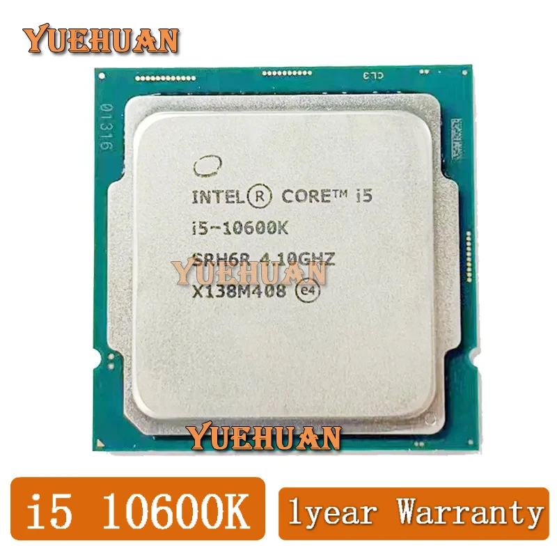Процессор Intel Core i5-10600K I5 10600K 4