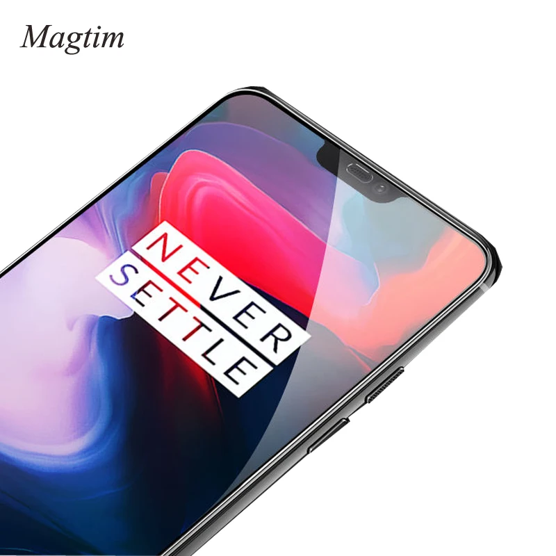 

Magtim Full Cover Tempered Glass Screen Protectors For Oneplus 8 7 6 5 5T Explosion Proof For Nord N100 N200 Protection Film
