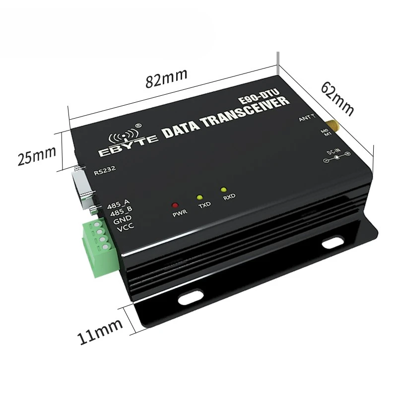 

CDEBYTE E90-DTU(2G4L27) New LoRa Wireless digital radio 2.4GHz 27dbm 500mW RS232/RS485 LBT FEC 7km LoRa Communication module