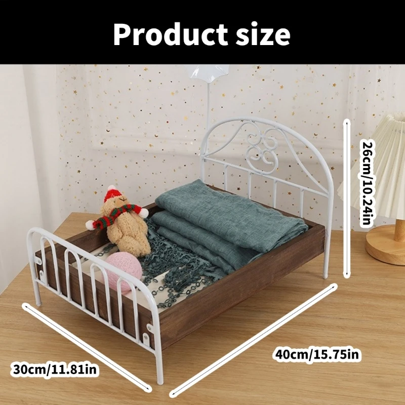 Реквизит для фотосъемки новорожденных позирующая кровать детская фотосессия