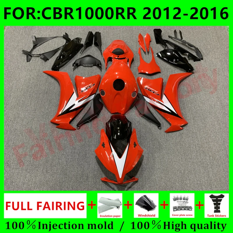 

NEW ABS Motorcycle Whole Fairings kit fit for CBR1000RR CBR1000 CBR 1000RR 2012 2013 2014 2015 2016 Fairing kits set red black