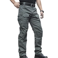 casual men pants multiple pockets tactical cargo pant camouflage training military trousers waterproof outdoor hiking male pants