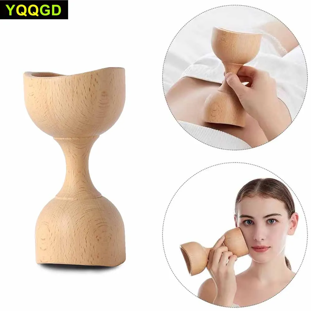 

Wooden Massager Handheld Massager Stick for Fascia, Cellulite, Muscle & Abdomen ,Body Therapy Massager, Muscle Belly Relief Tool