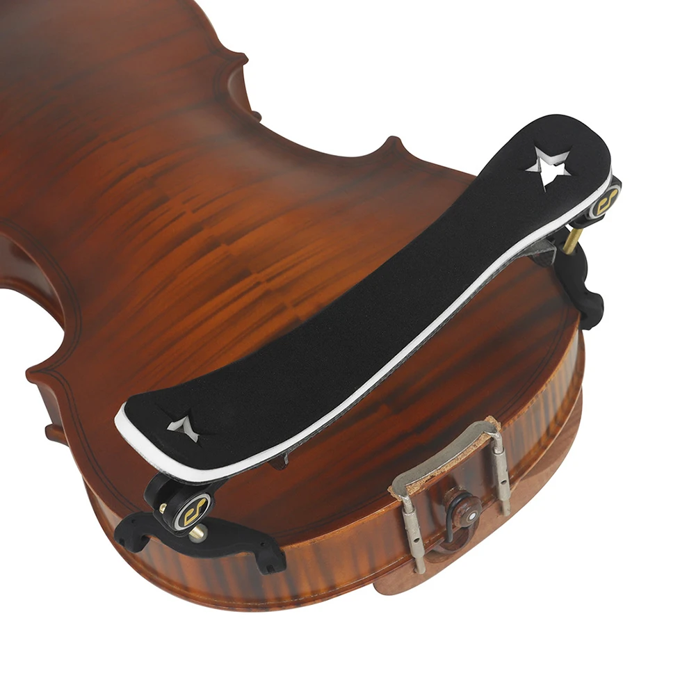 

Плечевой упор для скрипки, подкладка для 4/4 3/4 размеров, регулируемые по высоте ножки, удобная губчатая подкладка, детали, универсальные аксессуары для инструментов