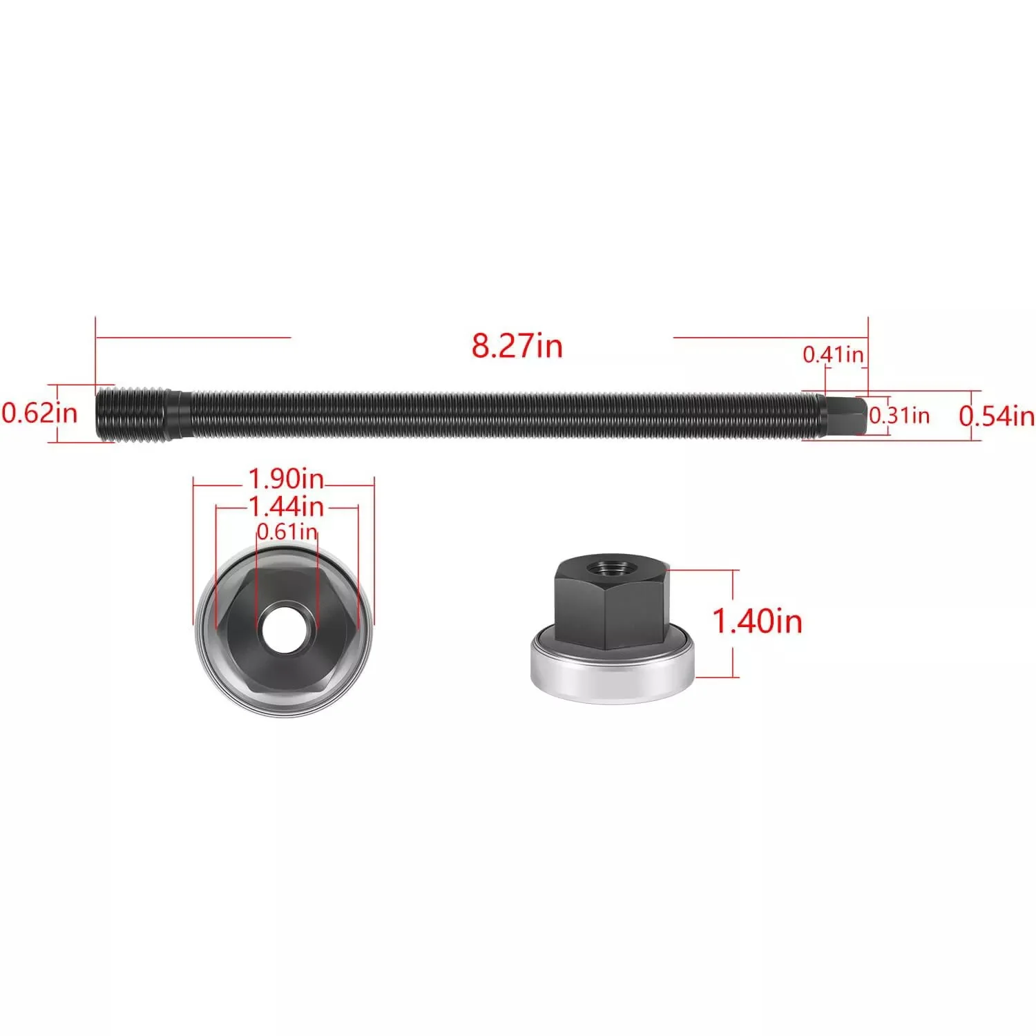 Комплект для установки гармонического балансира TM 15088 LS подходит систем
