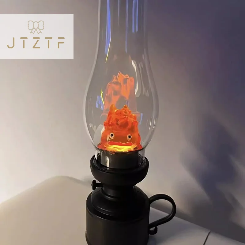 

1 шт., декоративная лампа в виде мультяшного пламени для спальни