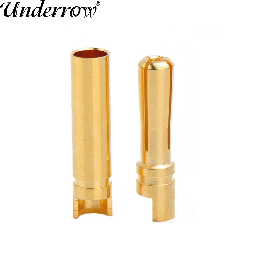 

20pcs/lot AMASS 4.0mm Banana Plug Connector Plugfor RC lithium battery ESC and Motor Helicopter Boat Quadcopter (10 pair)