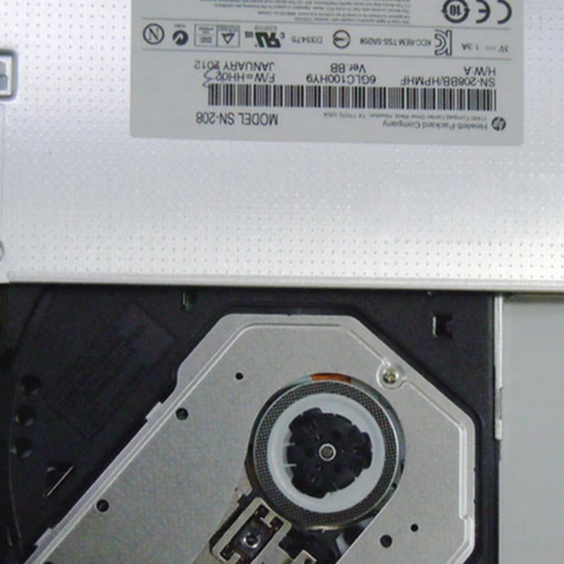 Фото CEA DVD CD RW записывающая горелка 9,5 мм внутренний SATA оптический диск для ноутбука DVD-привод SU-208 №3