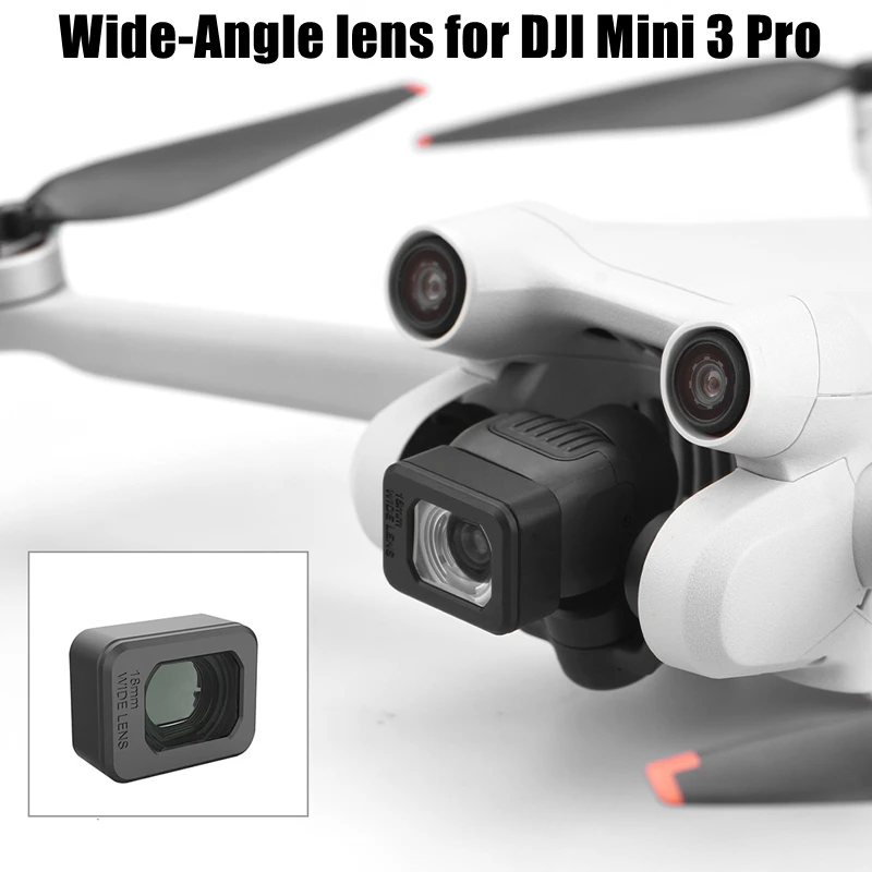 

Широкоугольный объектив для DJI Mini 3 Pro, внешний фильтр для съемки, широкоформатный увеличенный объектив высокой четкости, аксессуары для дро...