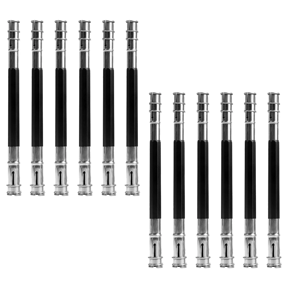 

12 Pcs Safety Mask Lengtheners School Sturdy Holder Tools Kids Extenders Stainless Steel Office Adjustable Stand