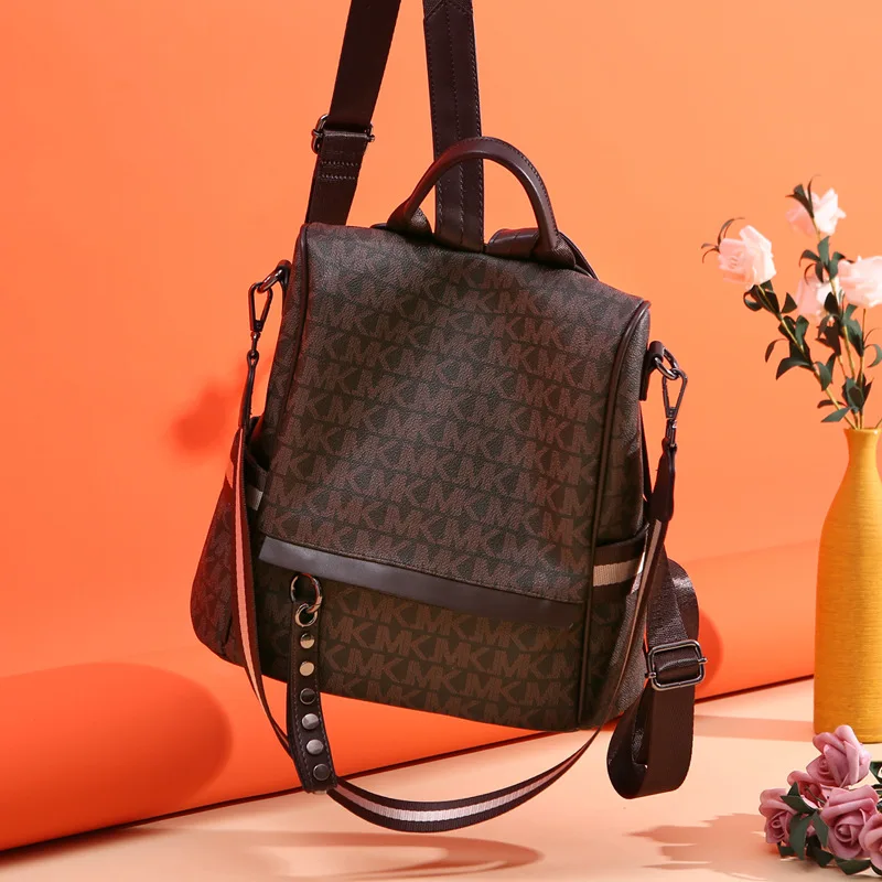 

Модный трендовый женский рюкзак Chikage из воловьей кожи, универсальный вместительный дорожный рюкзак, Высококачественный Изысканный рюкзак