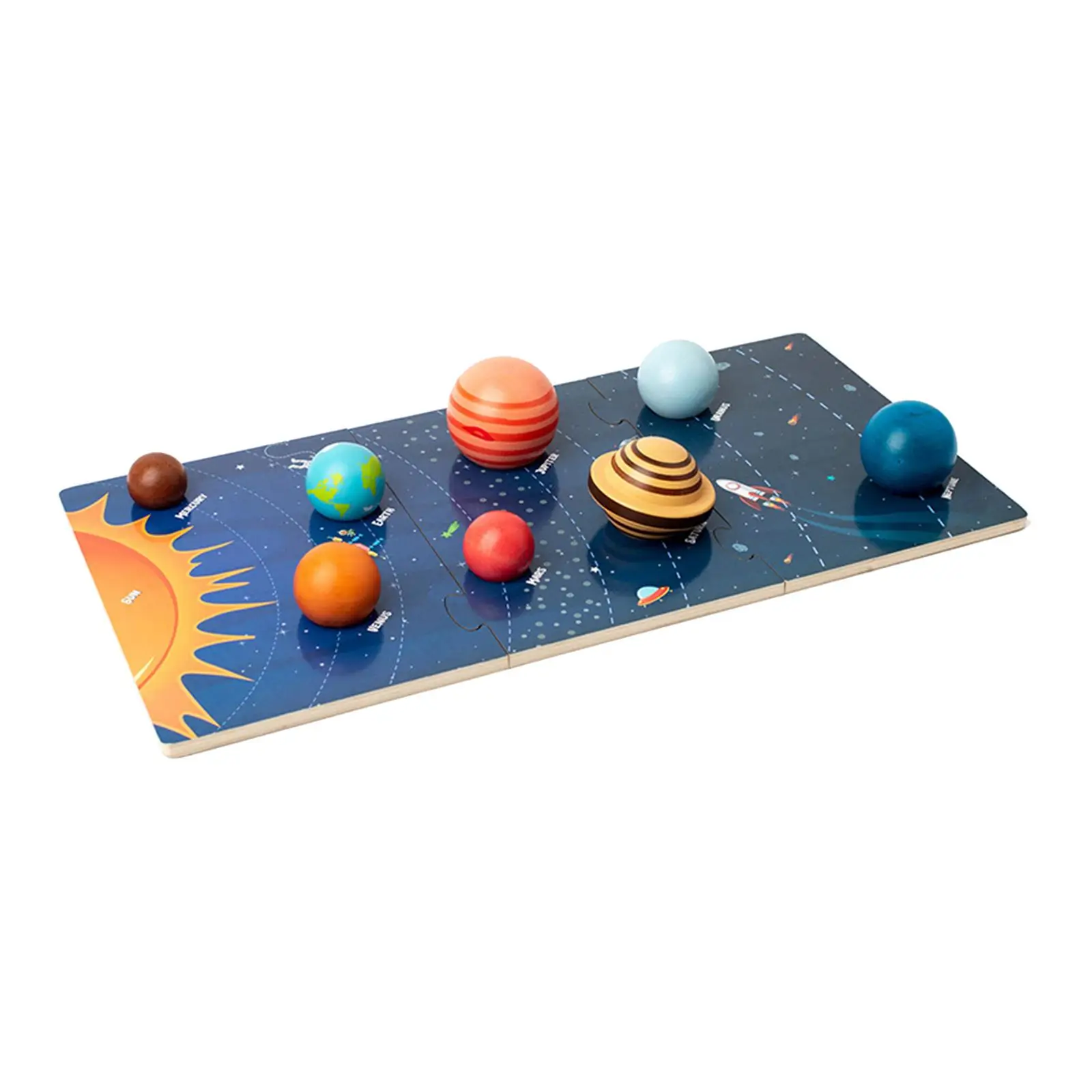 

Solar System solar System Puzzle Toys Parent Child Interactive Planets Jigsaw Puzzles for Educational Learning Gifts Baby