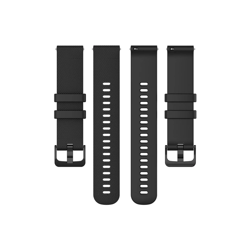 For Garmin 245 Strap Official Button Silicone Watch Band Sports Strap For Forerunner 245M/645/Vivoactive 3/Venu/Venu SQ Bracelet