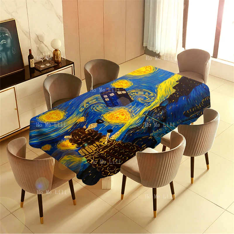 The Tardis In Starry Night Doctor Who кроссовки antart постеры смешная пародия искусство плавное