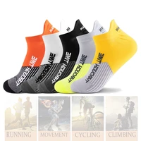 3 pairslot of men sports socks comfortable breathable climbing running boat socks beodorant fast drying outdoor travel socks