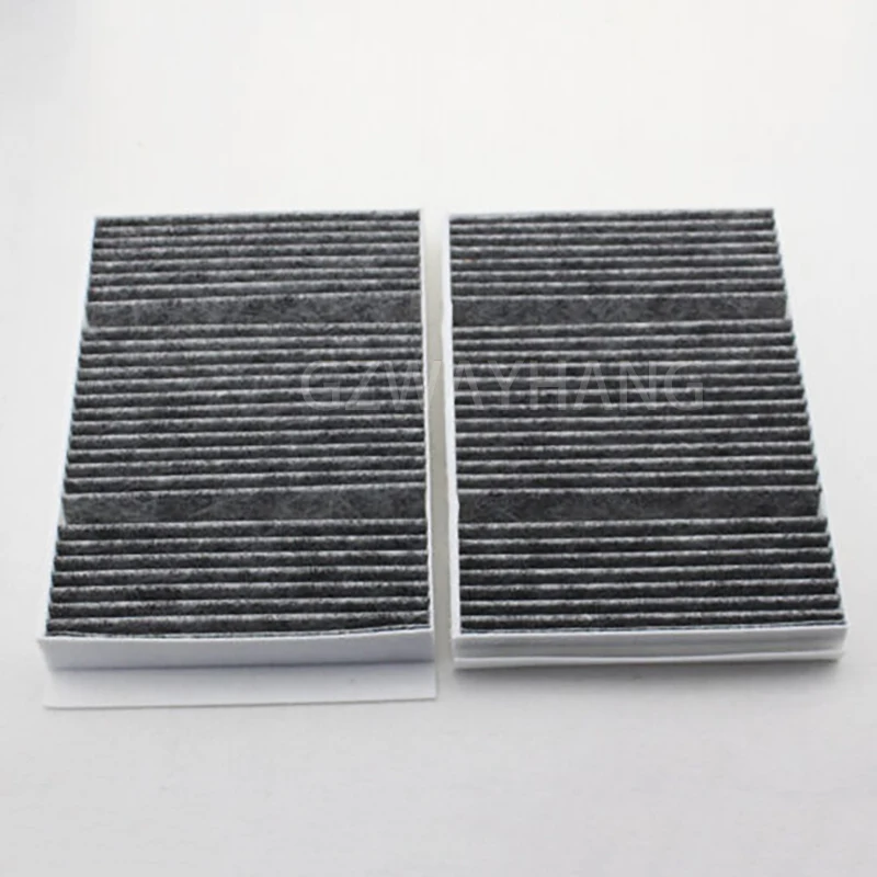

2pcs Car Air Cabin Filter 2228300318 A2228300318 For Mercedes Benz W222 S 4.0 AMG S 63 L 4 matic S 300 350 400 500 600 63 AMG