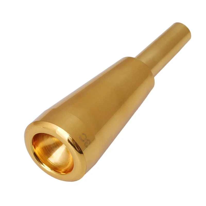 

Thickened American Style Mouthpiece Heavier Trumpet Mouthpiece Instrument Accessory Golden