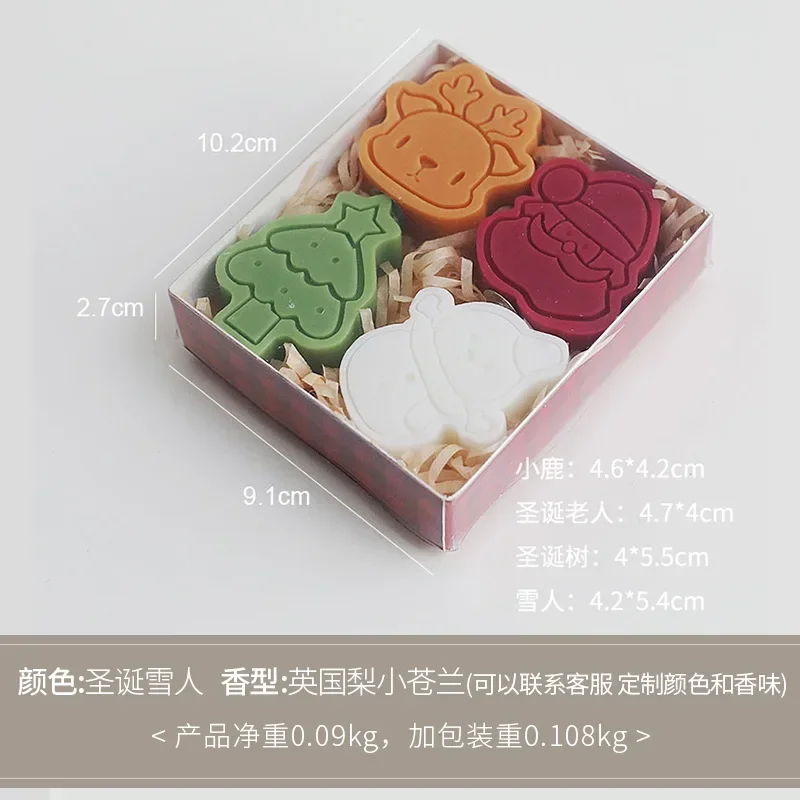 

Рождественский снеговик аромасвеча