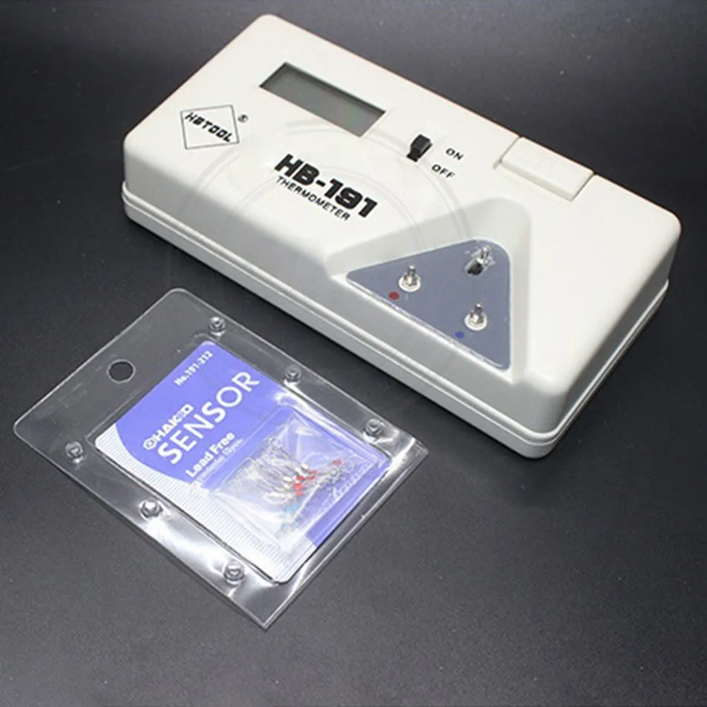 

191 Soldering Iron Tip Thermometer Tester Digital Display Senor Tip Soldering Iron Temperature Tester Parts For Welding Iron