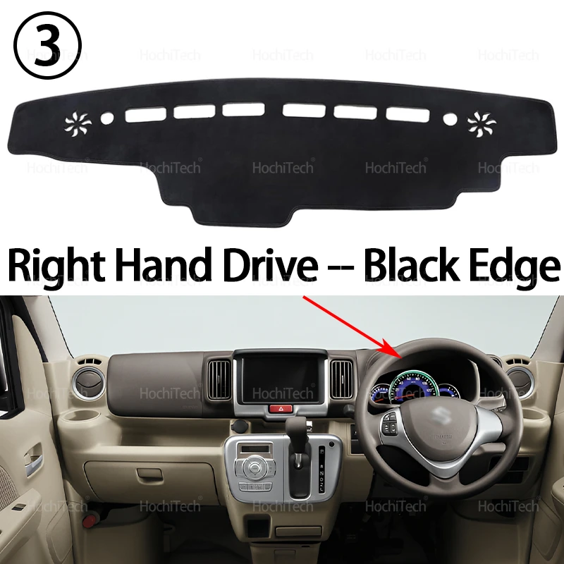 

Для Suzuki Every Microvan DA17V DA17W 2015-настоящее крышка приборной панели автомобиля, избегайте световой коврика, крышка инструмента, коврик, аксессуары для ковров