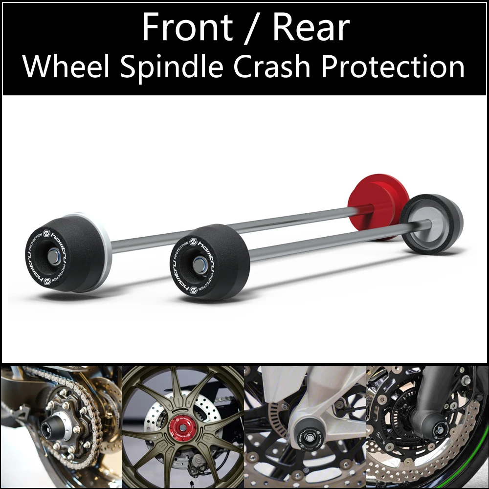 

Защита от повреждений шпинделя переднего и заднего колеса для Ducati Panigale 1199 S R/1299 S R/V2/V4 S R/ 2012-2023