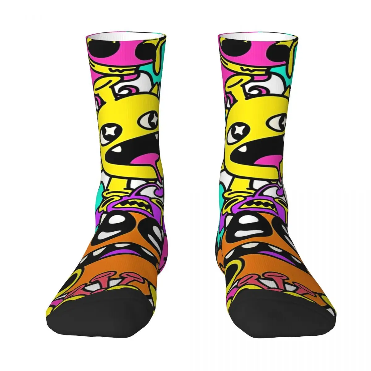

Cute Funny Art Of Moriah Elizabeth Cartoon Alien Corona Omicron Lovely Adorable Recommended Adult Socks Unisex socks,men Socks