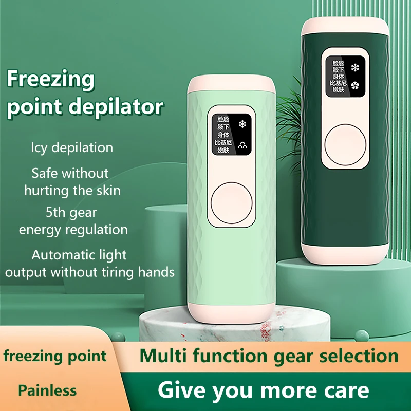 

990000 Flashes Pulsed Light Depilator Freezing Piont IPL Hair Removal Laser Epilator Touch Screen Maquina De Cortar Cabello