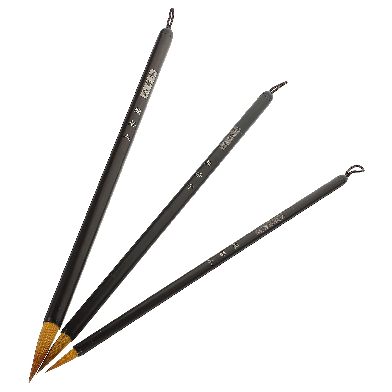

3 Pcs Chinese Ink Painting Kit Fountain Pen Calligraphy Pens Writing Traditional Brush