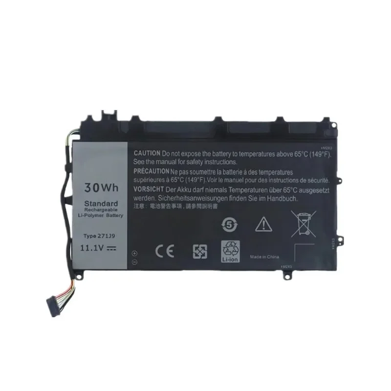 Фото НОВАЯ аккумуляторная батарея для ноутбука Dell Latitude 7350 13 7000 Series (271J9, 11.1V, 30Wh), аналог GWV47 MN791 YX81V, высокопроизводительная замена №5