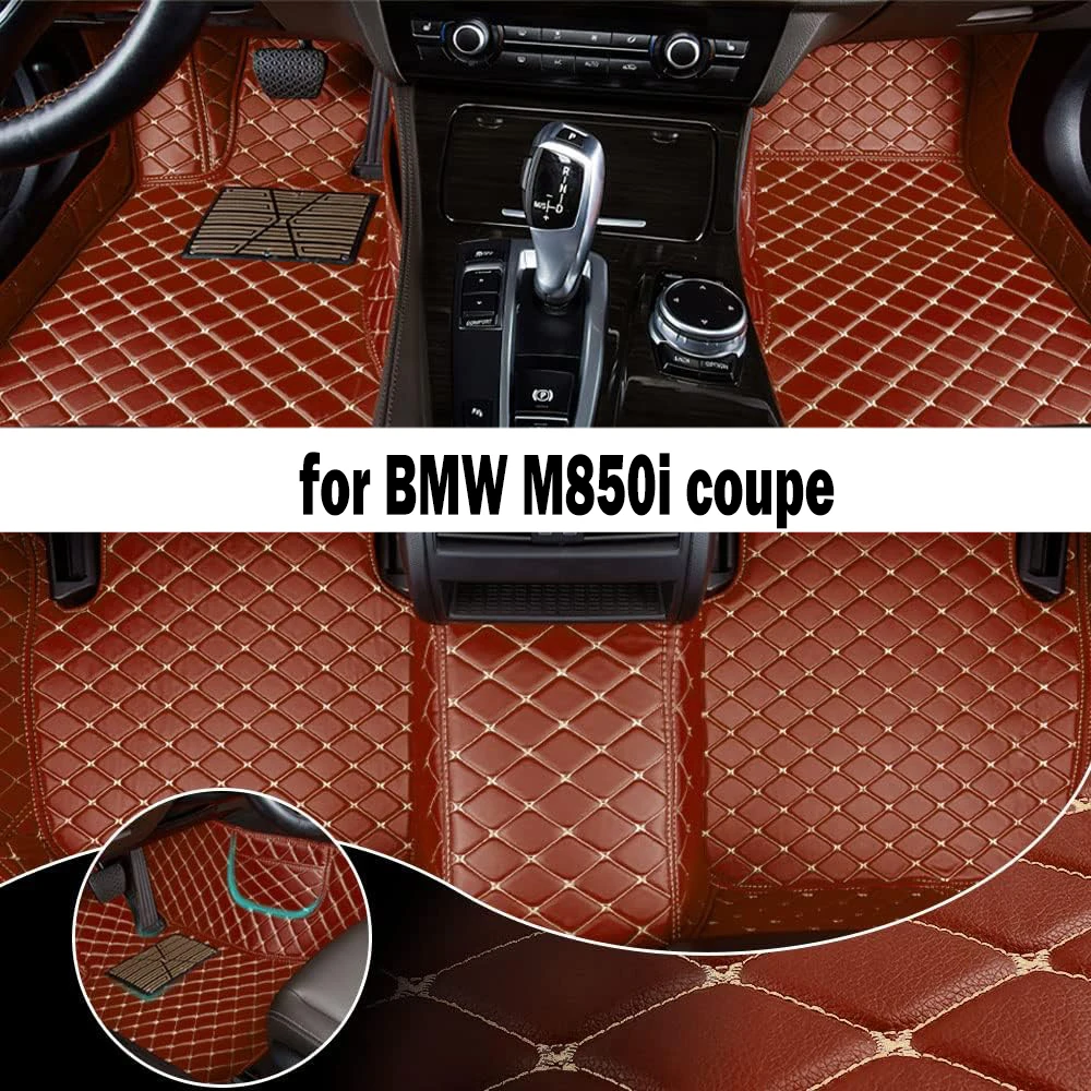 

Автомобильный напольный коврик для BMW M850i coupe 2018-2019, обновленная версия, аксессуары для ног, ковры