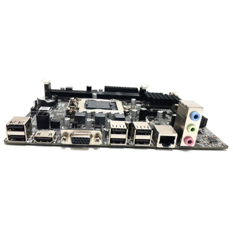 

H61 Motherboard LGA 1155 Kit Set With Core i3 2100 CPU Processor DDR3 4GB 1333MHZ Memory for Desktop PC Computer