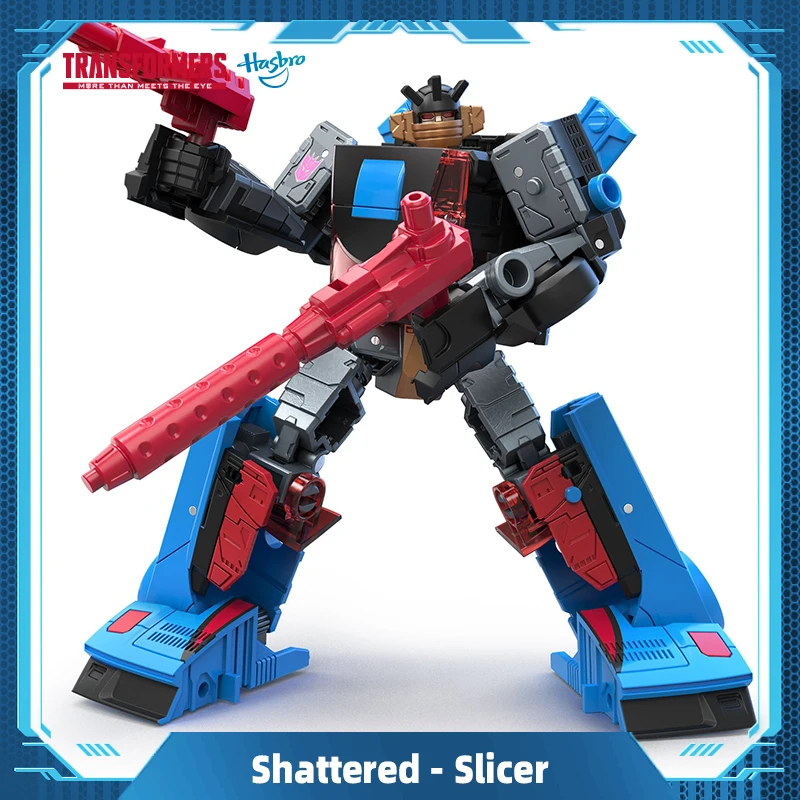 

【Pre-Order】23/02/1 Hasbro Transformers Generations Shattered Glass Collection Decepticon Slicer with Exo-Suit & IDW’s Toys F6280