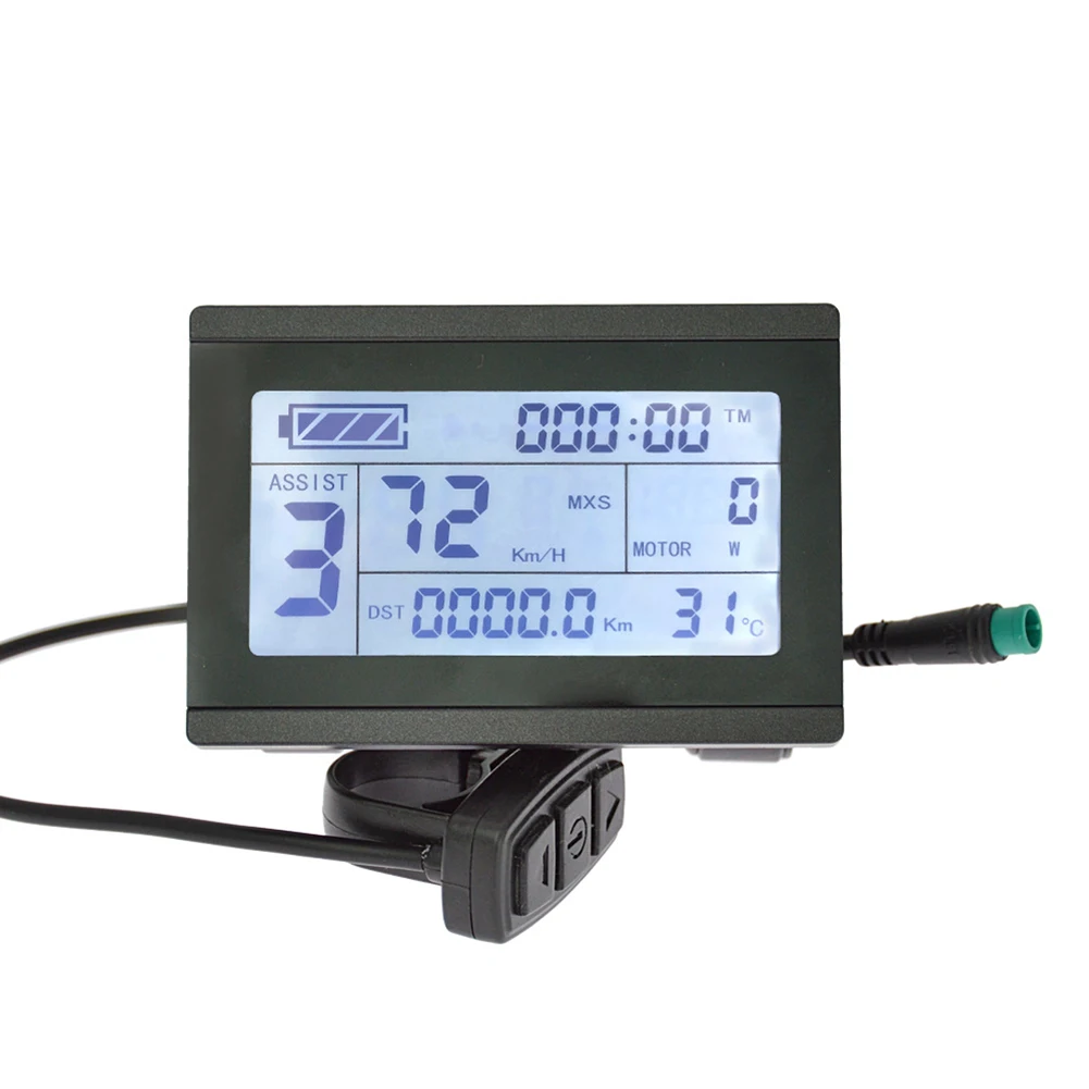 

KT LCD3 Display for 24V 36V 48V Controllers Measure Distance Adjust Parameters Boost Your E Bike Performance