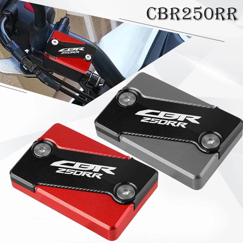 

Motorcycle For HONDA CBR250RR CBR250 RR 2017 Front Brake Fluid Cylinder Master Reservoir Cover Cap Guard CBR 250 RR Accessories
