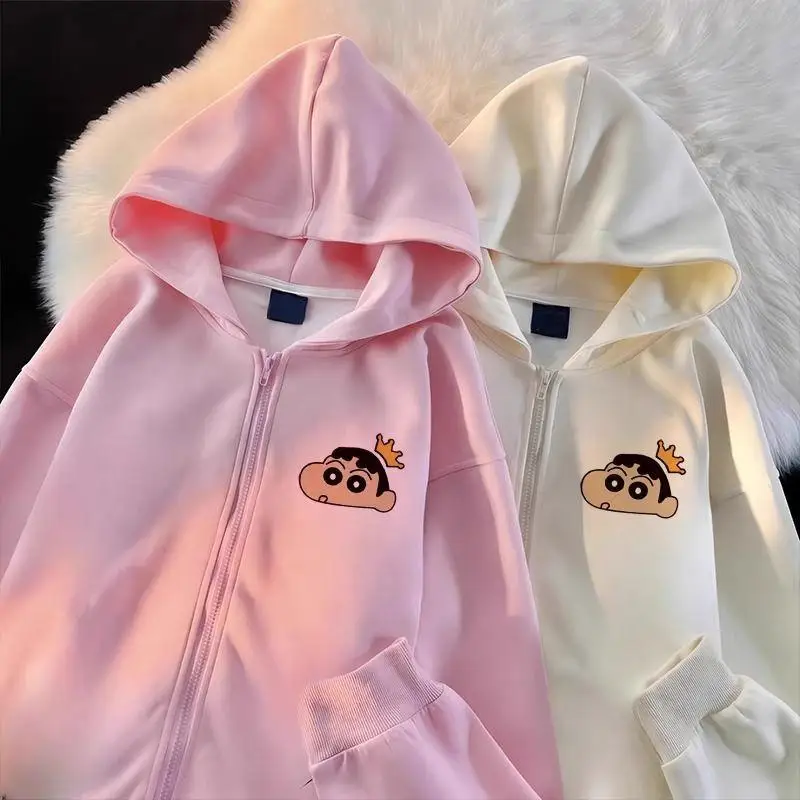 Bandai Kawaii новые модели милых мультяшных карандашей Shin Chans Осенняя Толстовка с