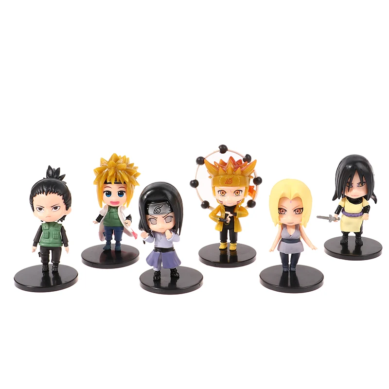 Toy Q Ver Gaara Hatake Kakashi Jiraiya Sakura Uchiha Itachi Hyuuga Hinata Model Doll Kid Gifts