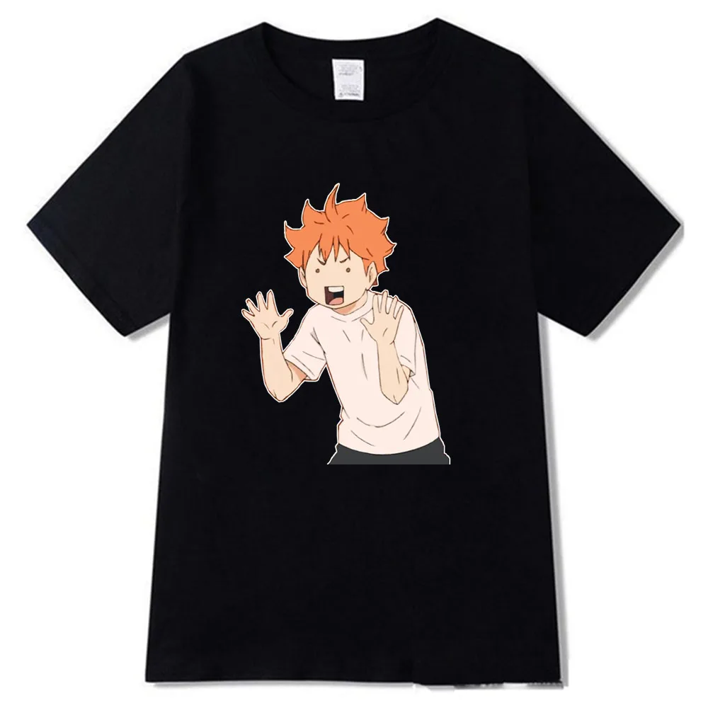 

Men's T Shirt Haikyuu Print Casual Mens O-neck T Shirts Fashion Men T-shirt Short Sleeve Men Tshirt