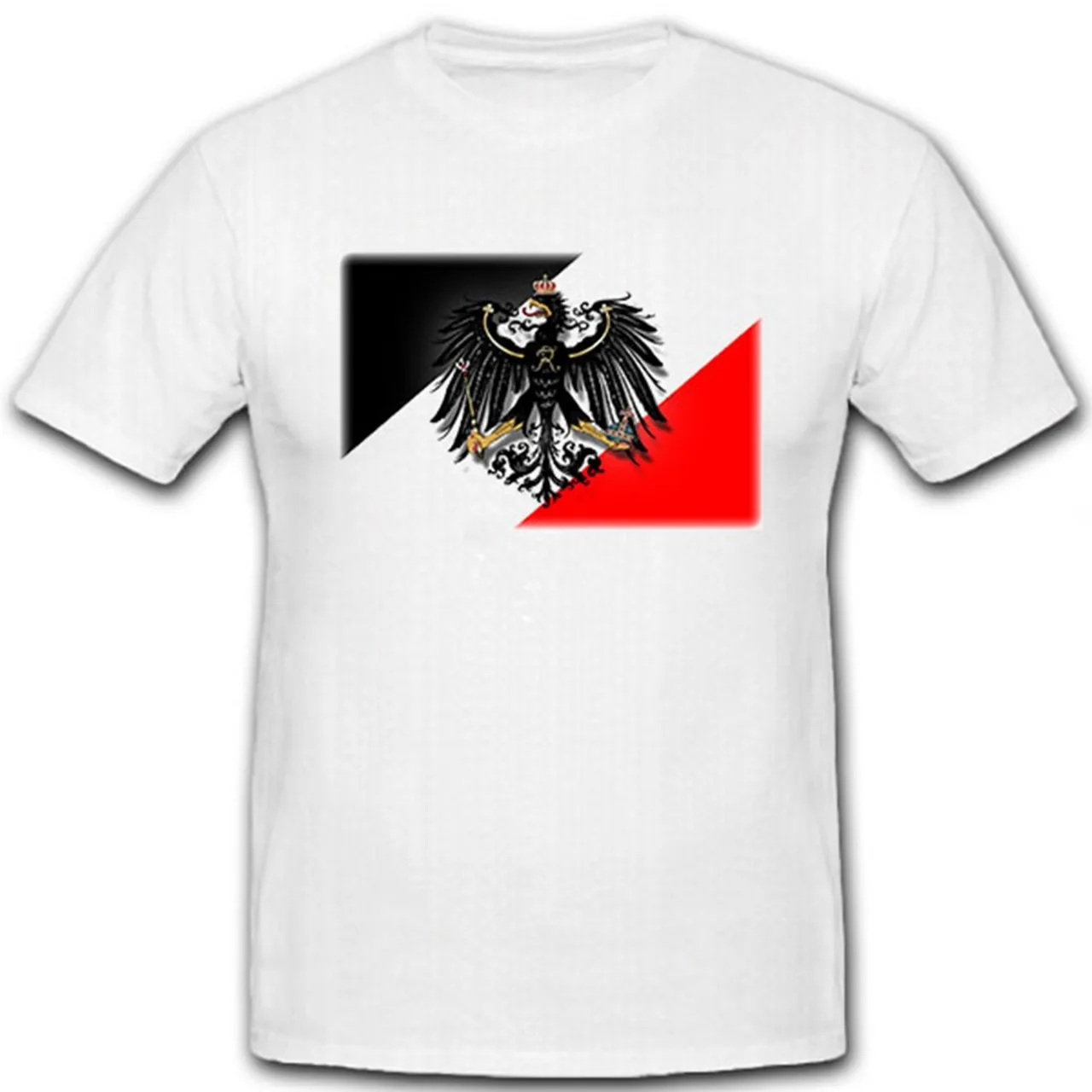 

Deutschland Friedrich Der Groe Prussian Eagle Flag T-Shirt 100% Cotton O-Neck Summer Short Sleeve Casual Mens T-shirt Size S-3XL