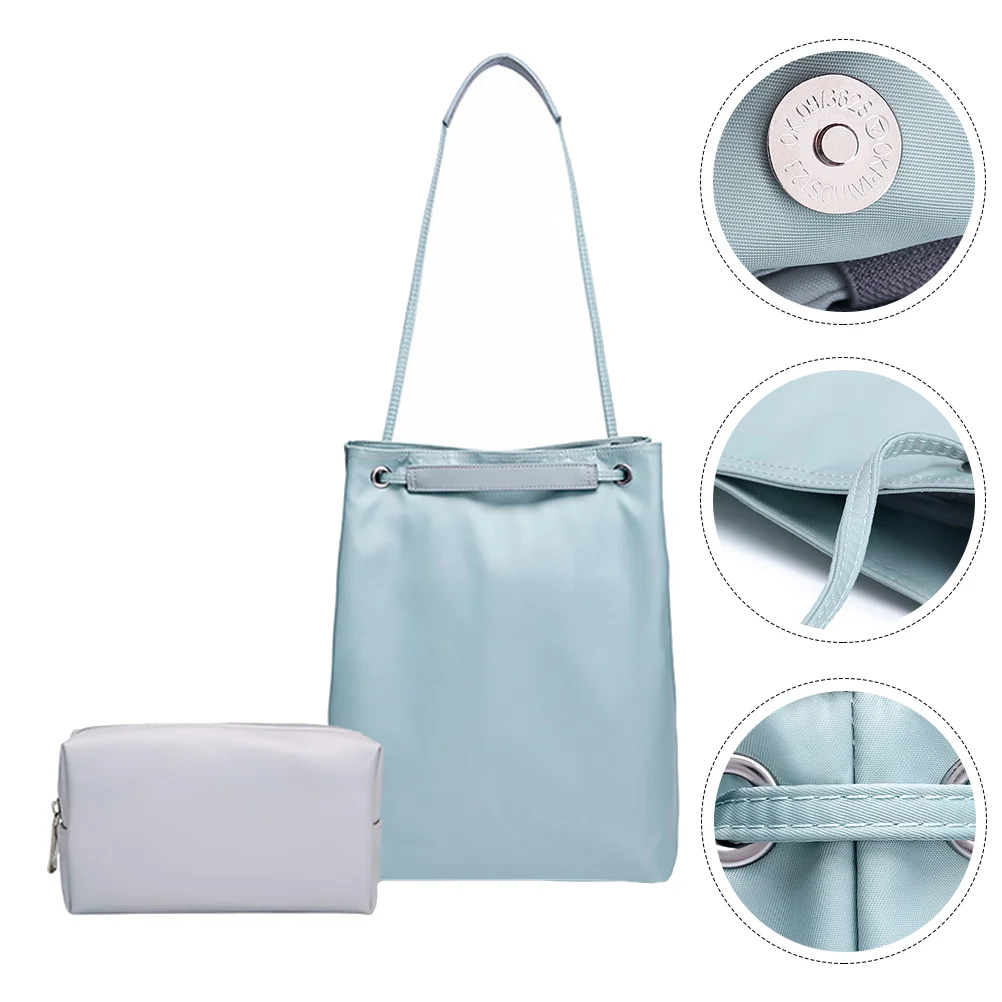 

2pcs Notebook Computer Fashion Laptop Handbag Shoulder Bag Compatible for