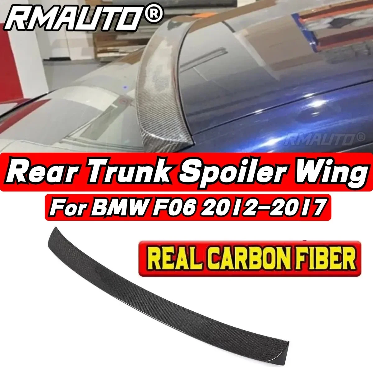 Автомобильный задний спойлер на крышу BMW F06 комплект кузова заднее крыло для 6