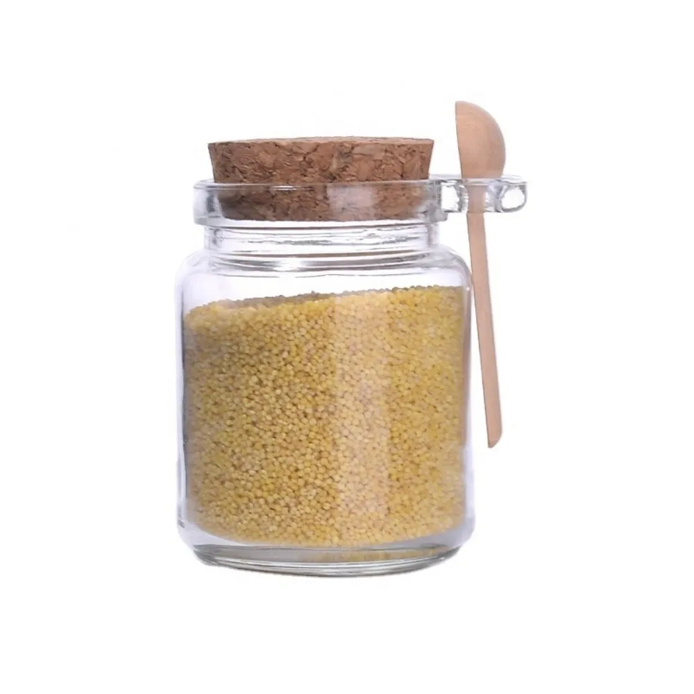 Бутылка для стекла с мини-ложкой | Глубокие тарелки