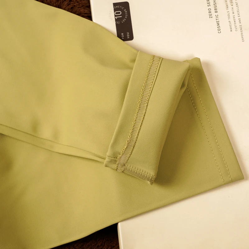 Women Scrunch Pants Naked Feeling Sports High Waist Full Length Legging Fitness Workout Pant Elastic Tights Leggings