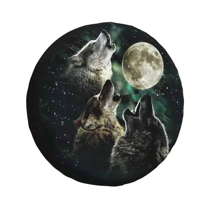 Фото Чехол для запасного колеса Three Wolf Moon от Antonia Neshev DecalGirl, покрышка для Grand RV, внедорожника, прицепа, Аксессуары для автомобилей 14 