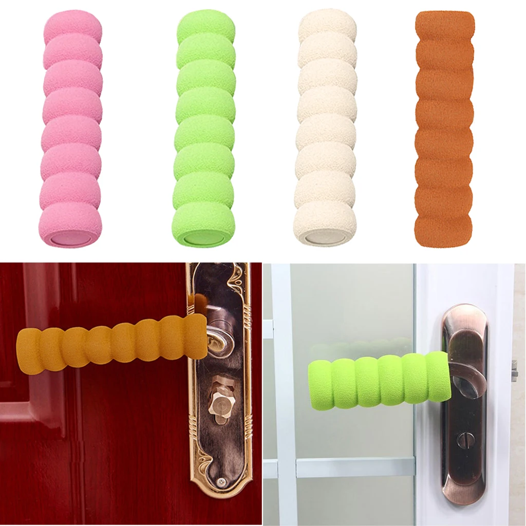 

1Pc Soft EVA Rubber Crash Pad Door Handle Stopper Door Knob Foam Cover Wall Protector Wall Mat Safety Practical