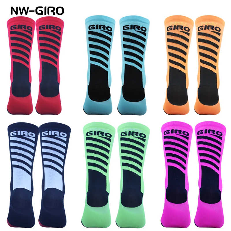 

NW-Giro 2022 New Cycling Socks Bikes outdoor Sports Professional Basketball Football Soccer Running Compression Men's women