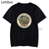 2022 latest psychedelic research volunteer t shirts summer short sleeve men vintage funny t shirt 100 cotton soft t shirts tops
